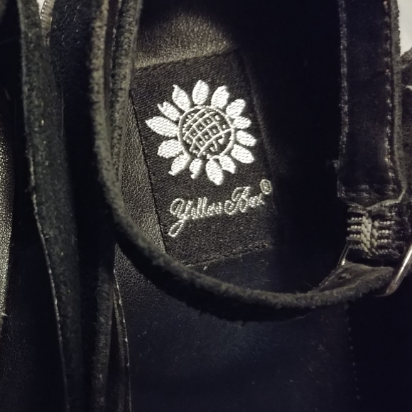 Yellow Box Mamba Suede Wedges - Picture 2 of 7